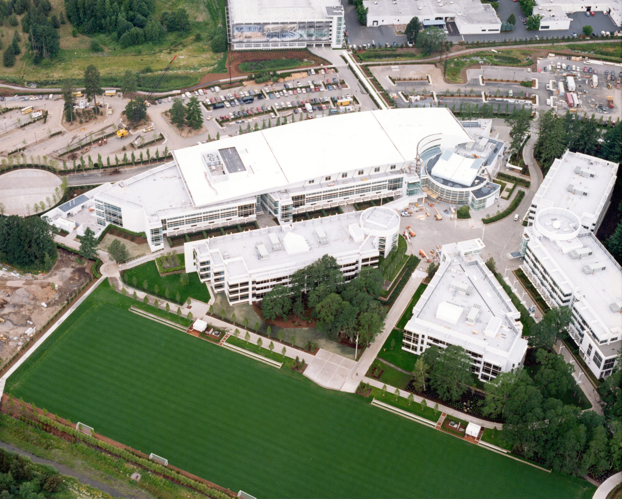 condado río Proceso de fabricación de carreteras Nike World Headquarters | Kiewit Corporation