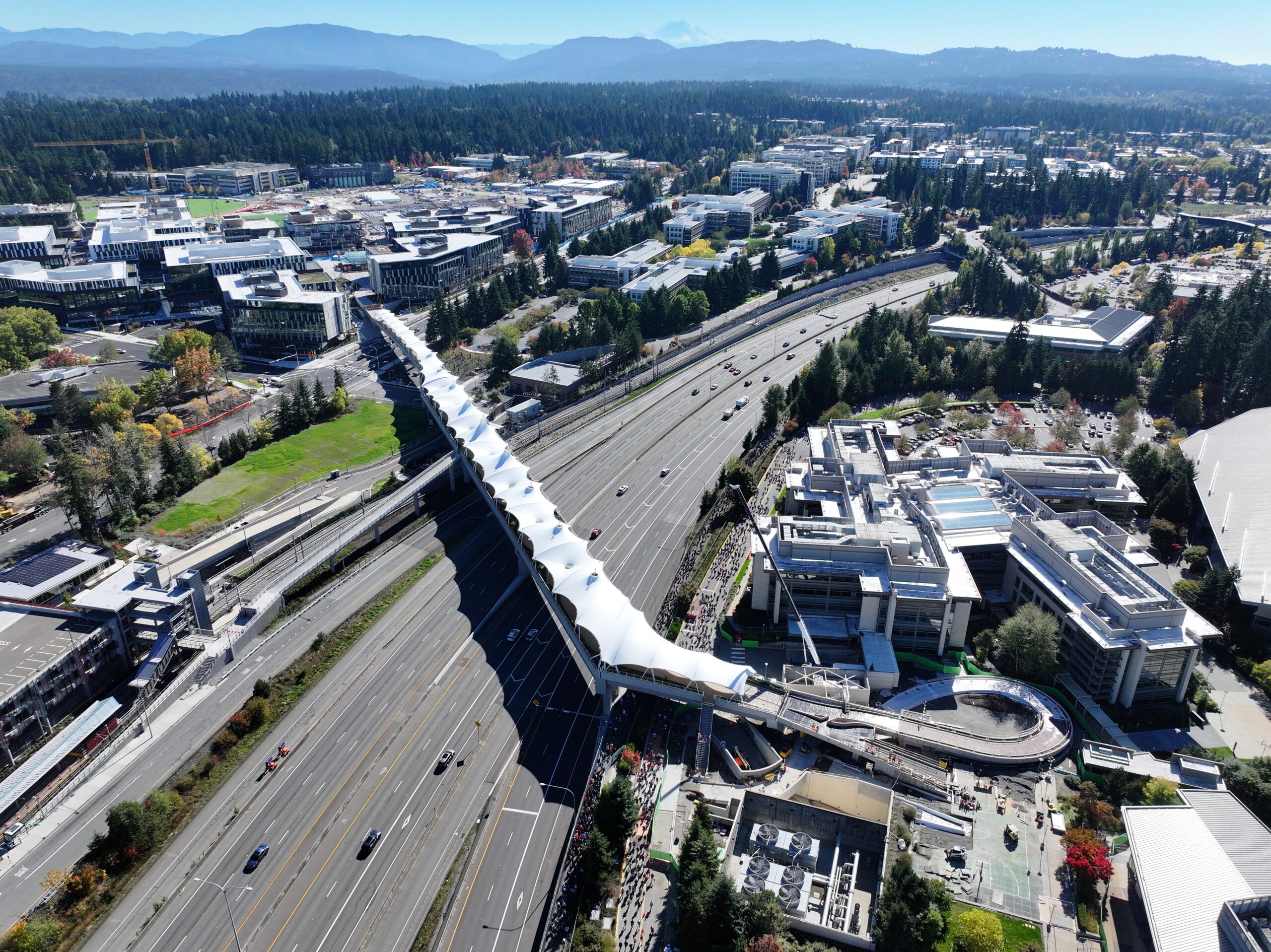 Redmond Technology Station (RTS) Pedestrian Bridge